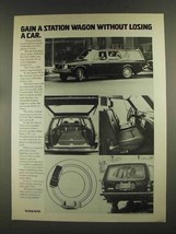 1972 Volvo 145E Station Wagon Ad - Gain a Wagon - £13.88 GBP