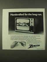 1972 Zenith Shreveport Model C2009W Television Ad - £14.74 GBP