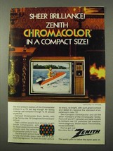1972 Zenith Amherst Model C6030W1 Television Ad - £14.74 GBP