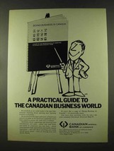 1973 Canadian Imperial Bank of Commerce Ad - Guide - £14.54 GBP