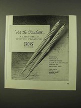 1972 Cross Pens Ad - For the Graduate - $18.49