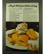 1972 Dromedary Pound Cake Mix and Dates Ad - £14.54 GBP