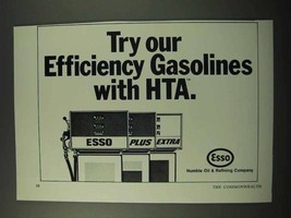 1972 Esso Gasoline Ad - Our Efficiency Gasolines - £14.53 GBP