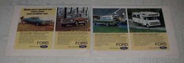 1973 Ford Ranchero, Bronco, Pickup, Econoline Camper Ad - £14.45 GBP