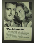 1972 Geritol Supplement Ad - Wife is Incredible - £14.54 GBP