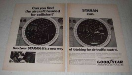 1972 Goodyear Aerospace STARAN Computer Ad - $18.49