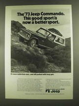 1973 Jeep Commando Ad - Now a Better Sport - £14.44 GBP