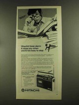 1972 Hitachi TRK 1211 Cassette Recorder Ad - Beep - £13.82 GBP