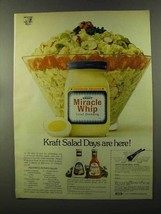 1973 Kraft Miracle Whip Ad - Plentiul Potato Salad - £14.61 GBP