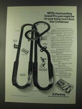 1972 JCPenney Tycopro Championship Pro Racing Set Ad - $18.49