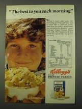 1972 Kellogg's Frosted Flakes Ad - The Best To You - $18.49