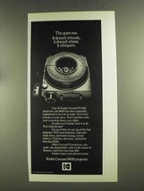 1972 Kodak 860H Carousel Projector Ad - The Quiet One - $18.49