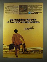 1972 Libbey-Owens-Ford Glass Ad - Unsung Athletes - $18.49