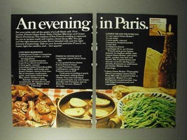 1972 Lipton Onion Soup Mix Ad - Evening in Paris - $18.49