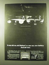 1973 Sears DieHard Battery Ad - It Was Old Car vs. New - $18.49