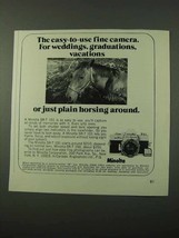 1972 Minolta SR-T 101 Camera Ad - Easy-to-Use - £14.78 GBP