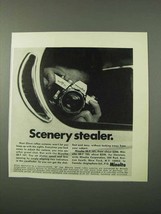 1972 Minolta SR-T 101 Camera Ad - Scenery Stealer - £14.78 GBP