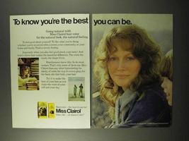 1972 Miss Clairol Hair Color Ad - To Know You're Best - £14.50 GBP