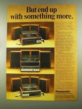 1972 Panasonic SE-4080 SE-2050 Entertainment Center Ad - £14.78 GBP