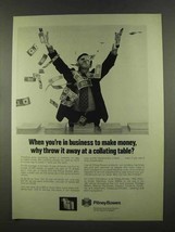 1972 Pitney-Bowes Automatic Collator Ad - Make Money - £14.45 GBP