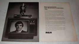 1972 RCA Television Ad - New Dimension - $18.49