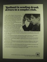 1972 State Farm Insurance Ad - Ypsilanti Drunk Drivers - £14.78 GBP
