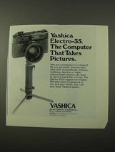 1972 Yashica Electro-35 Camera Ad - The Computer - £14.52 GBP