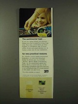 1973 3M Scotch Brand Magic Transparent Tape Ad - £14.85 GBP