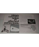 1973 Acushnet Titleist Golf Clubs Ad - Corrective - £14.78 GBP