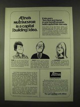 1973 Aetna Insurance Ad - Multivestor is Capital Idea - £14.48 GBP