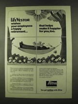 1973 Aetna Insurance Ad - LifeVestor Wishes - £14.48 GBP