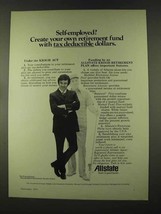 1973 Allstate Insurance Ad - Self-employed? - £14.48 GBP