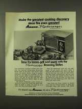 1973 Amana Radarange Microwave Oven Ad - Discovery - £13.82 GBP