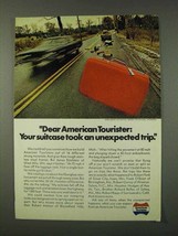 1973 American Tourister Luggage Ad - Unexpected Trip - £14.77 GBP