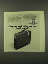 1973 American Tourister Deluxe Attache Case Ad - £14.90 GBP