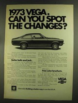 1973 Chevrolet Vega Ad - Can You Spot the Changes? - $18.49