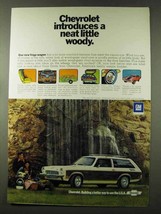 1973 Chevrolet Vega Wagon Ad - A Neat Little Woody - $18.49