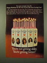 1973 Clairol Loving Care Hair Color Ad - Over 25 - $18.49