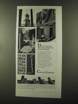 1973 Colonial Williamsburg Virginia Ad - Discover - £14.73 GBP