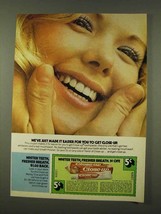 1973 Close-up Toothpaste Ad - Made It Easier - £14.78 GBP