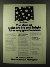 1973 Dallas / Fort Worth Texas Ad - The Stars - £14.44 GBP
