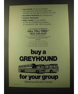 1973 Greyhound Bus Ad - Buy a Greyhound For Your Group - £14.78 GBP