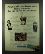 1973 Holiday Inn Ad - American Express Knows - £14.78 GBP