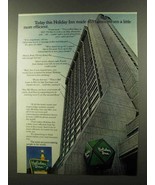 1973 Holiday Inn Ad - Businessmen More Efficient - £14.78 GBP
