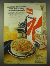1973 Kellogg's Special K Cereal Ad - Sip to Crunch - £14.53 GBP