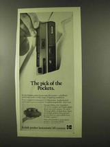 1973 Kodak Instamatic 60 Camera Ad - Pick of Pockets - £14.53 GBP