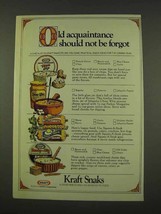 1973 Kraft Ad - Dips, Cheez Whiz - £14.46 GBP