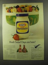 1973 Kraft Mayonnaise Ad - Emerald Mold Recipe - £14.48 GBP