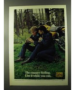 1973 Lee Rider Jeans and Jackets Ad - Country Feeling - £14.78 GBP