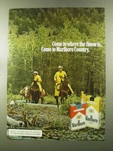 1973 Marlboro Cigarettes Ad - NICE - $18.49